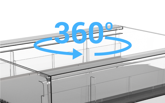 Murais FUTURO versão para conservação e exposição de produtos congelados. Murais FUTURO versão para conservação e exposição de produtos congelados.